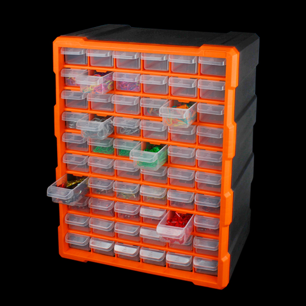 29630 Utility Plastic 60 Multi Plastic Drawer Storage Cabinet Organiser For Home Garage DIY Craft Plastic Drawer Organizer