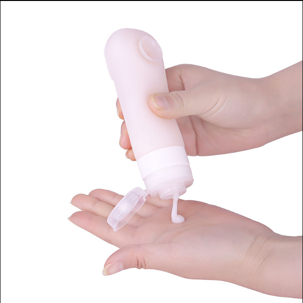 Travel Bottles Leakproof Silicone Refillable Travel Containers Squeezable Travel Tube Sets Cosmetic Toiletry Containers