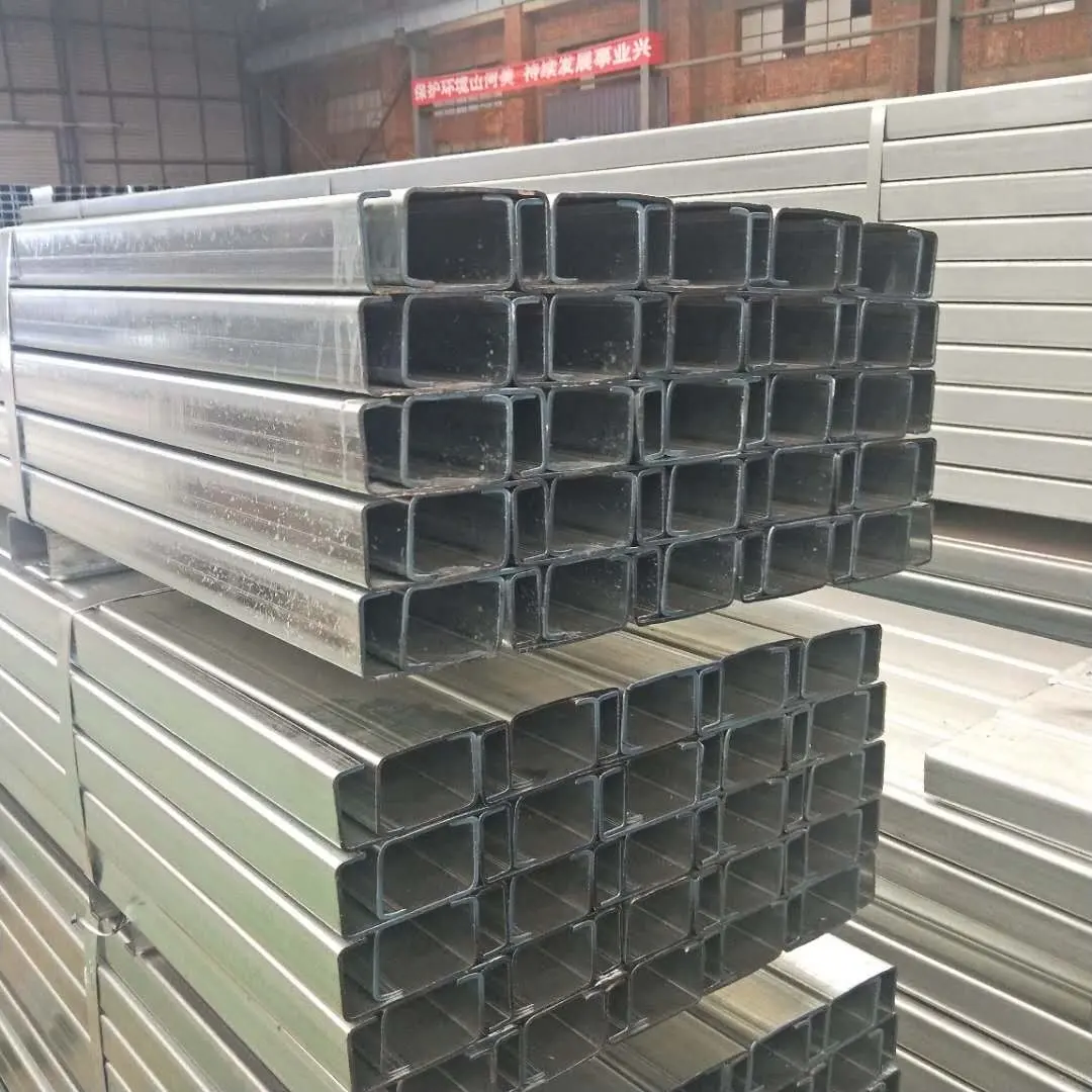 Factory Prices Type Ceiling Construction Bracket Galvanized Steel C Channel Purlins
