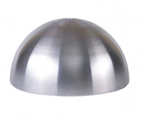 china OEM manufacturer Spun special customer stainless steel large hemisphere dome lamp accessory by your drawing