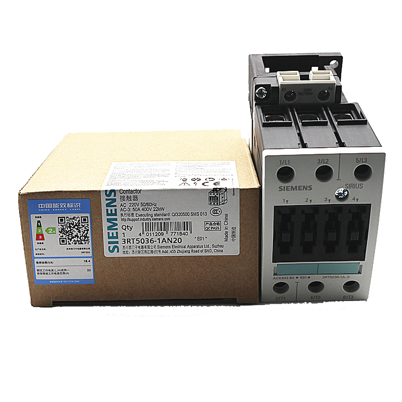 New Siemens DC contactor 3RT2016-1BB41 with good price