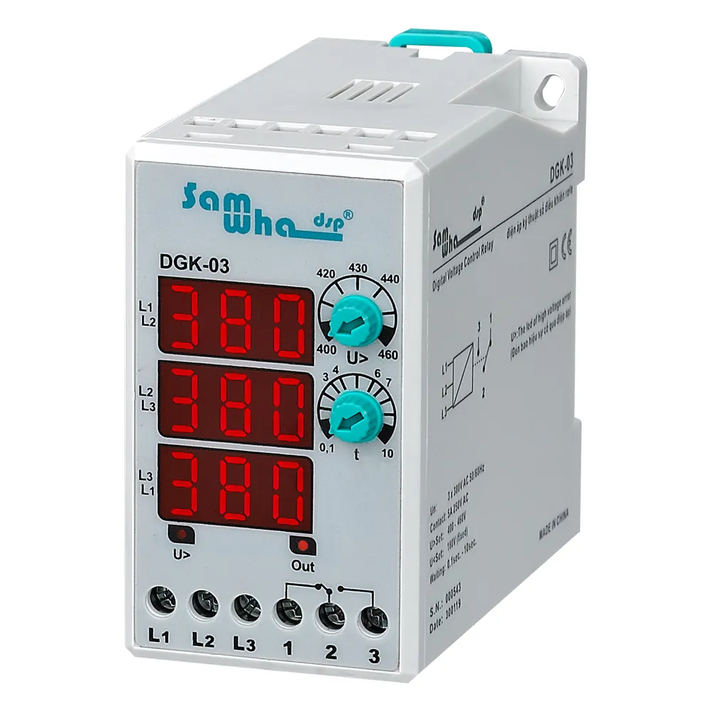 Samwha-dsp DGK-03 Under Voltage Protection Relay Automatic Voltage Monitoring Relay