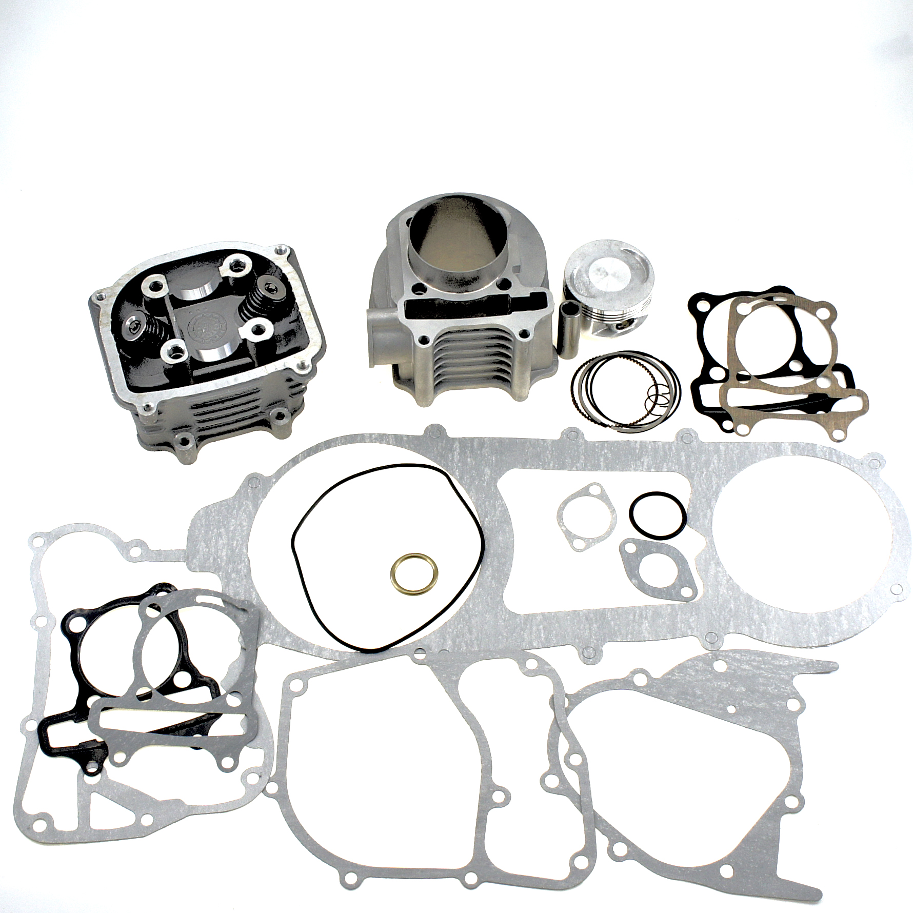 180-300A GY6 180cc комплекты цилиндров (61 мм) для GY6 125cc 150cc китайский скутер мопед 152QMI 157QMJ двигатель