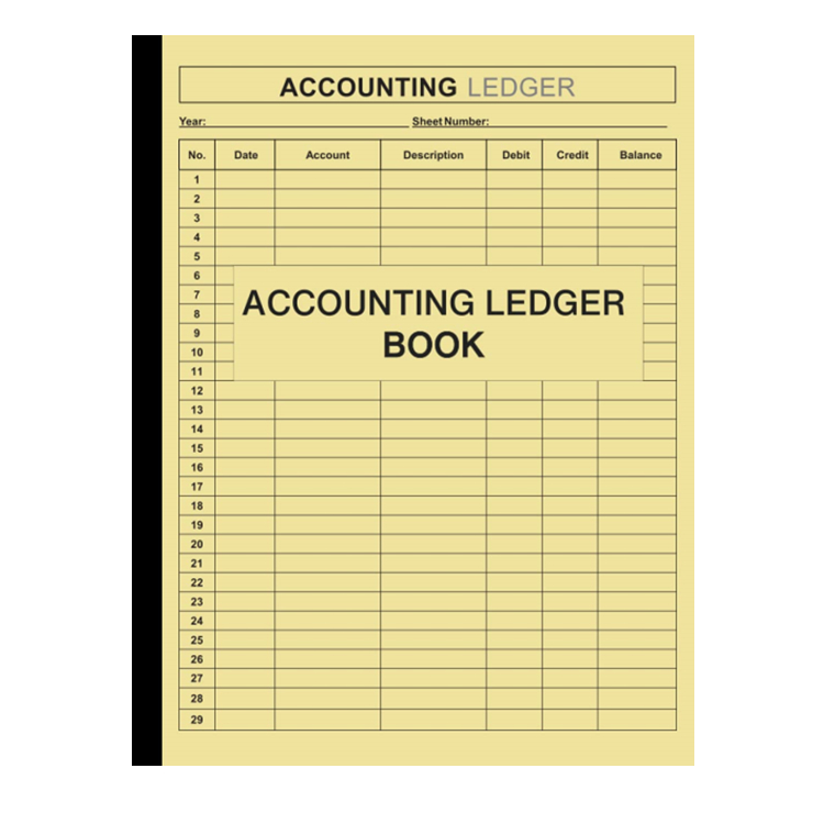 Yulu Factory Manufacturer Hot Sale Custom Coding Accounting Book