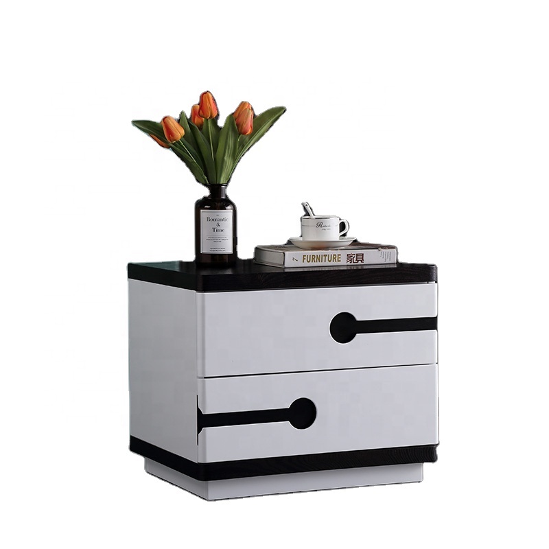 Cheap Bed Room Furniture White Nightstands Bedside Table With Drawer For Bedroom