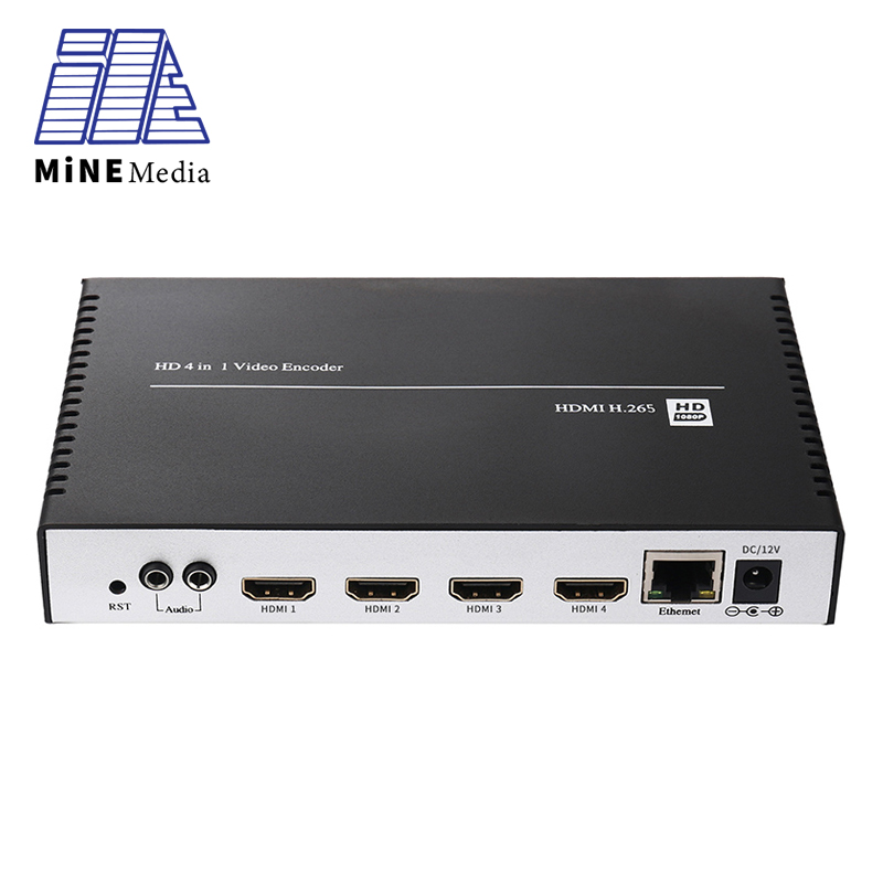 Дешевые Продажи 4 канала HDMI over IP видео плеер кодировщик