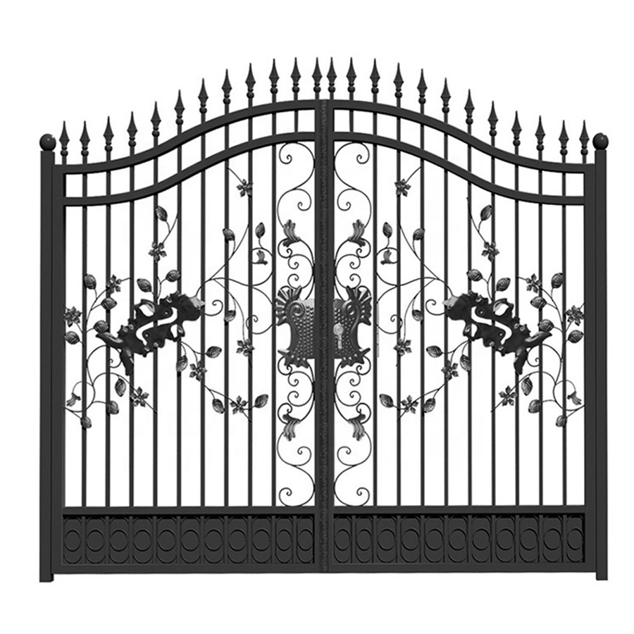 Modern Latest Main Simple Gates, Grill Design, High Quality Villa Entrance Gate, Garden Arch, wrought Iron Gate