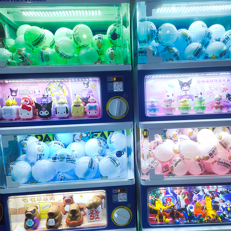100mm Multiple Colour Mini Capsule Toy Vending Machine Gashapon Capsule Toys Suitable For Claw Machine