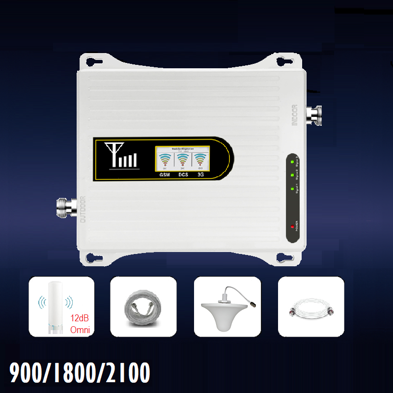 HWATEL raw Заводская Лучшая цена 3 диапазона 2G GSM 3G UMTS 4g lte универсальный усилитель сигнала