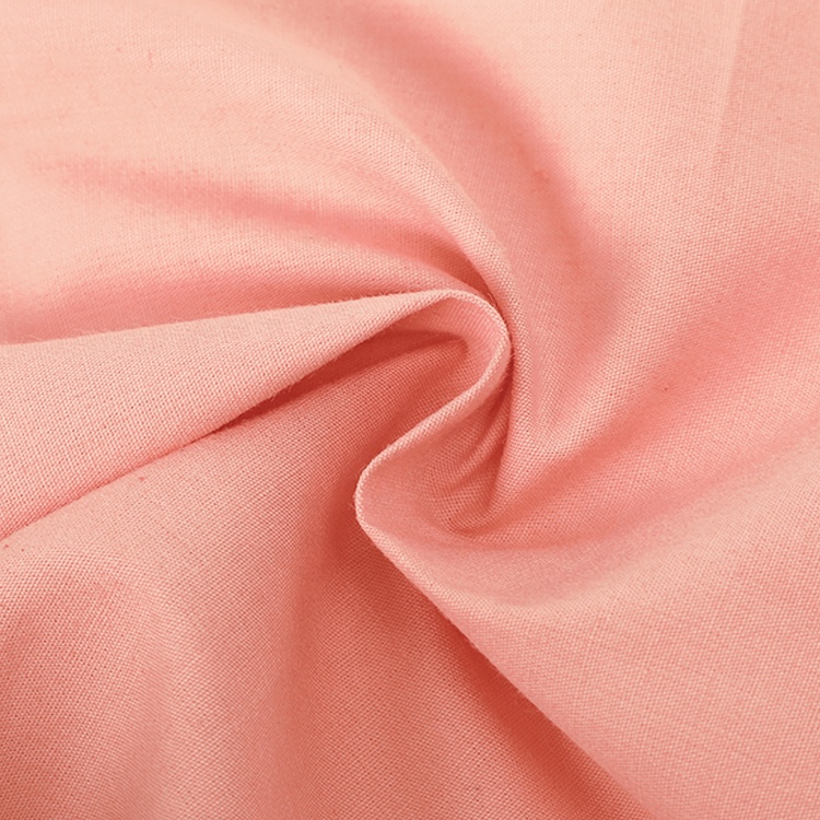 Wholesale Custom OEM&ODM Textiles Raw Material 104GSM Garments Cloth 100% Cotton Plain Weave Apparel Fabric