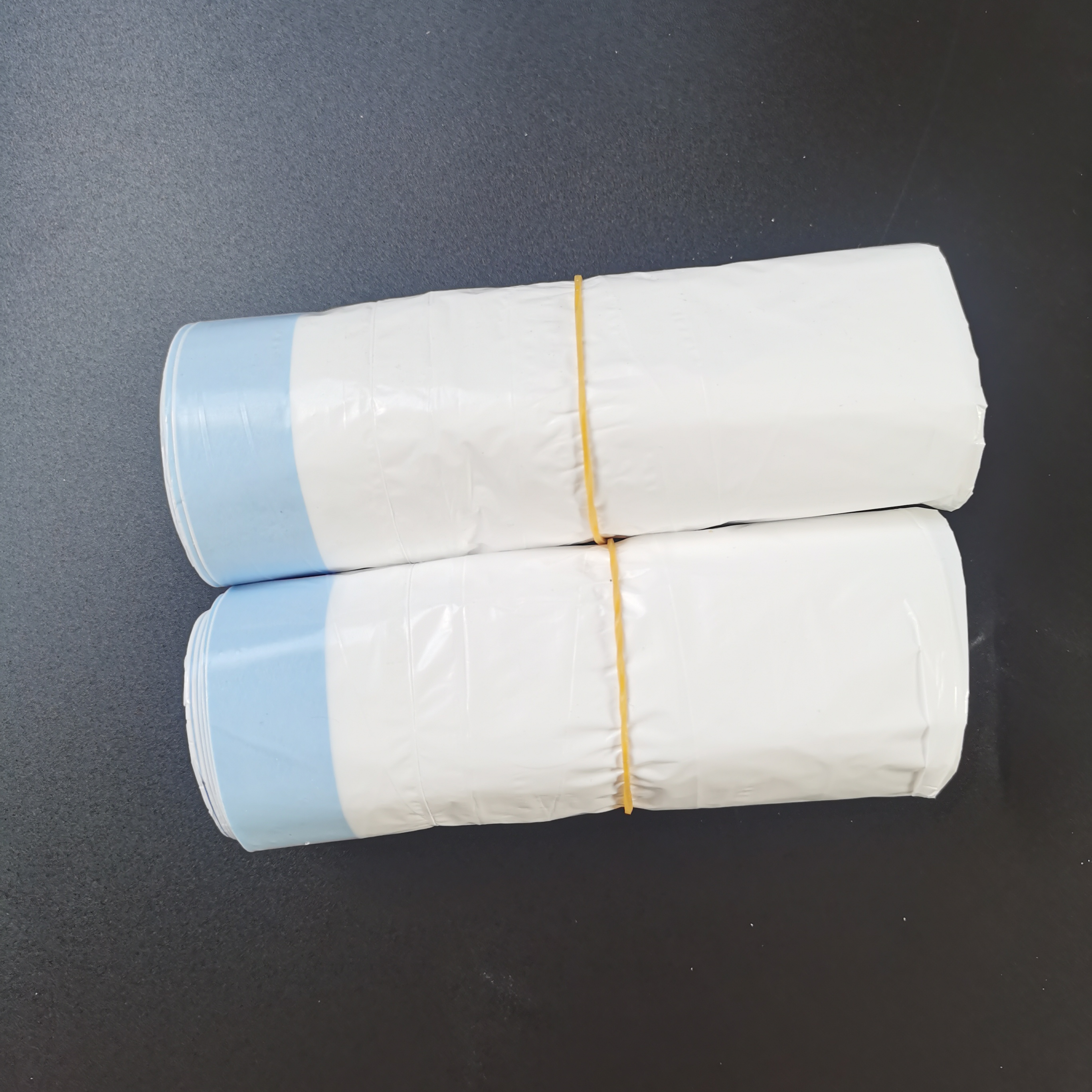 2021 hot sale milky white thick drawstring cat litter bag handle pet cat litter box bag