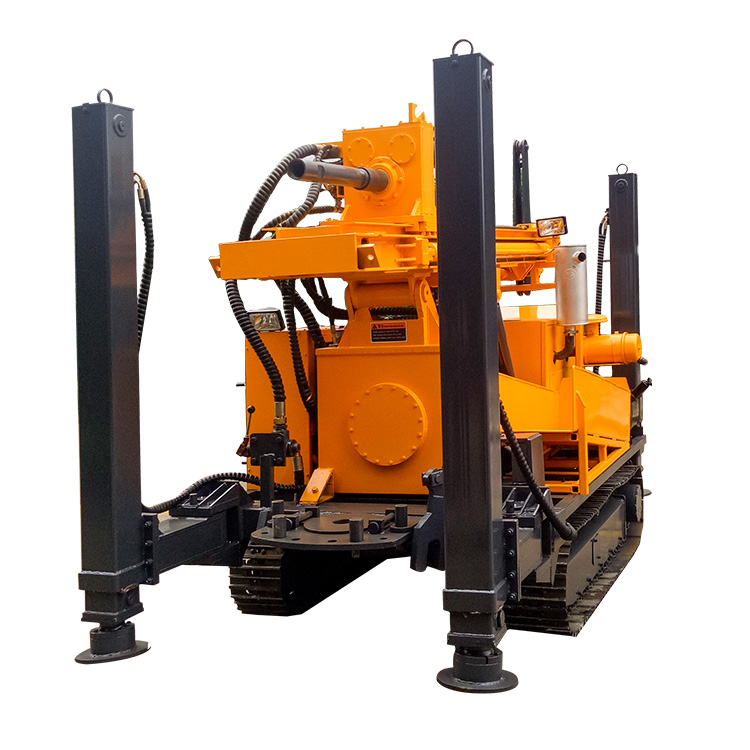 Best price diesel engine water well drilling rig machine crawler type water well drilling rigs