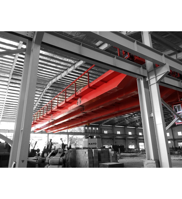 Proper price top quality 8T industrial double beam overhead crane