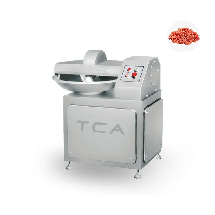 Commercial stainless steel meat bowl cutter machine