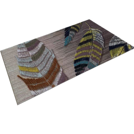 DONGWO Waterproof Easy Clean Front Inside Outside Non Slip Door Mats Outdoor Indoor Entrance Doormat Entryway Rug