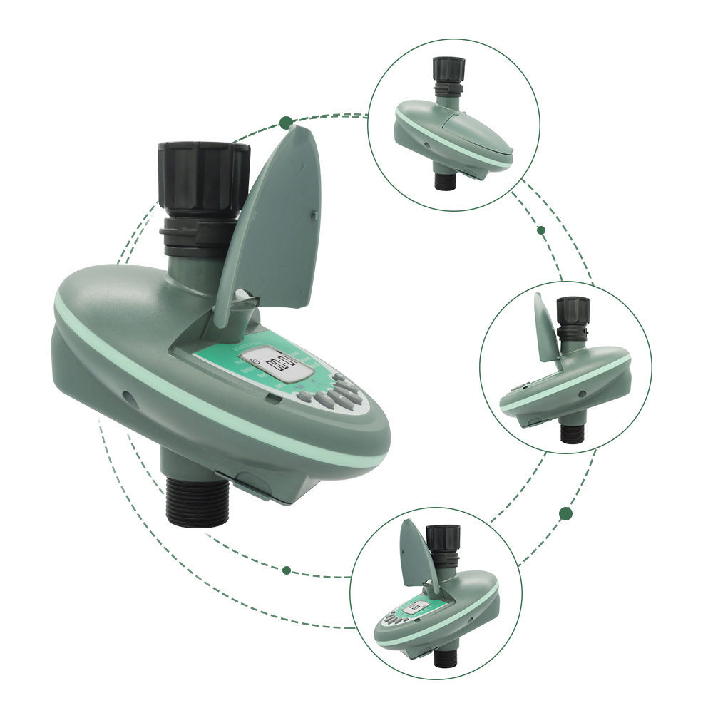 Automatic control water-proof plastic smart hose faucet timer
