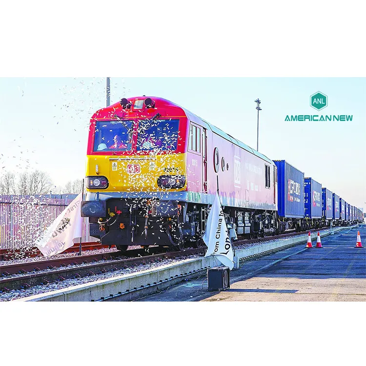 Shipping Door to Door by Railway Freight to Europe Fcl Lcl Railway Cargo Agent International Shipping Service