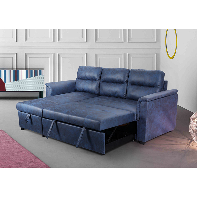 Convertible Folding Living Room Sofa Foam Multi-Function Sleeper Couch Fabric Sofa Bed