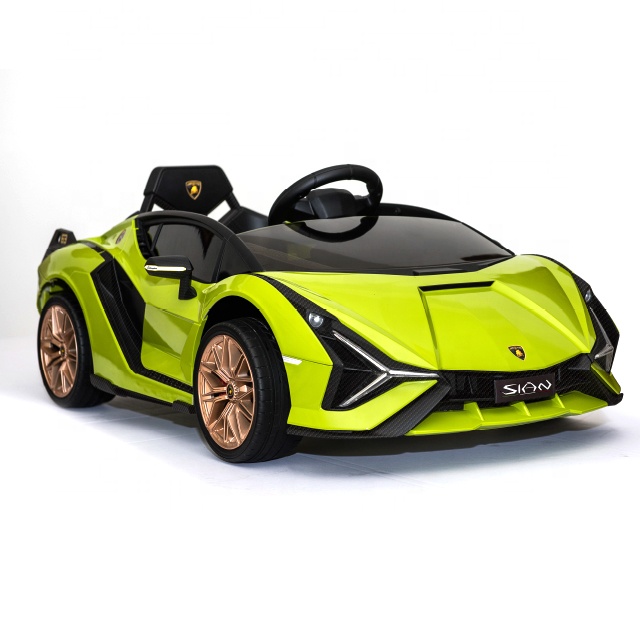Лицензионный автомобиль Lamborghini 2020, детские электрические детские автомобили, электропоездки на 12 В, дистанционные автомобили для детей