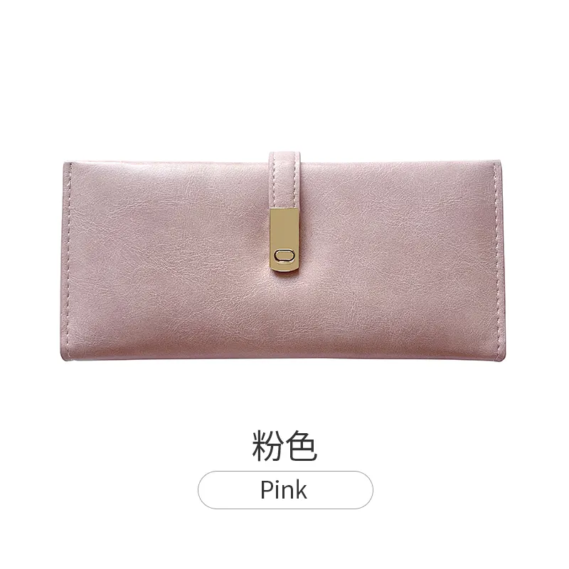 MIYIN Hot Selling Promotional Lady Purse PU Leather Magnetic buckle Wallet For Girl Design new women wallet card wallet for lady