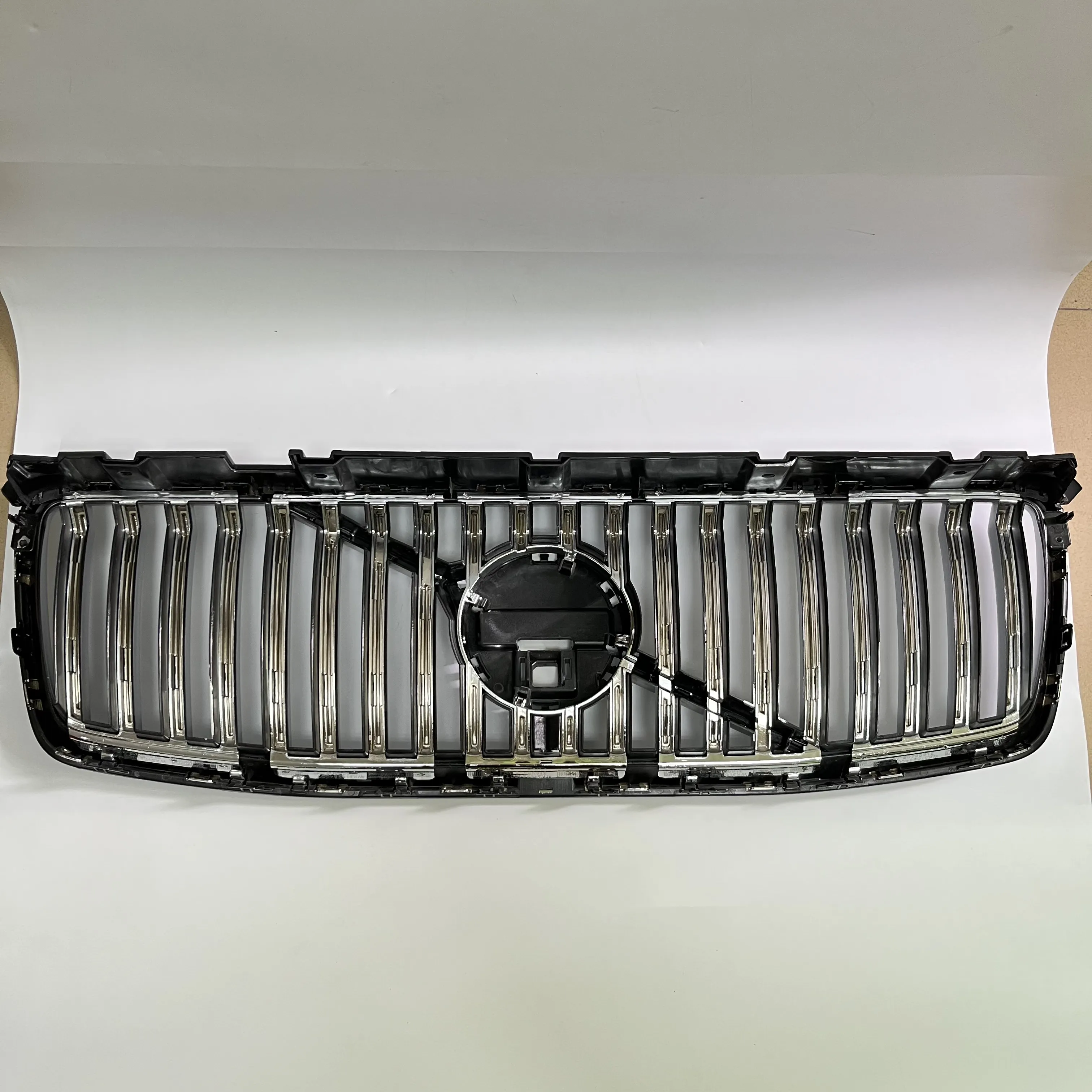 Front Grille Inserts Carbon Fiber Look for Dodge Challenger 2015-2020