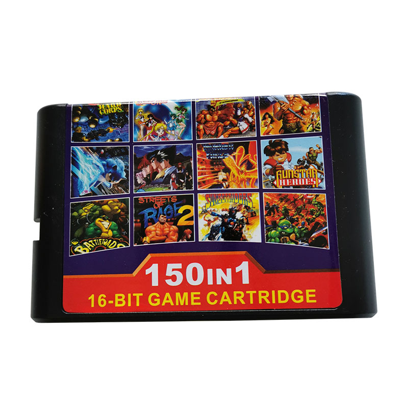 150 в 1 мульти Картридж игры для Sega Genesis Mega Drive PAL NTSC консоль