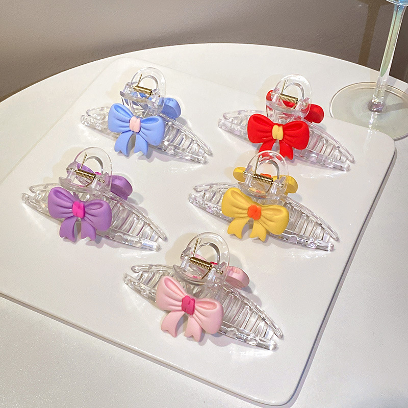 Custom Fashionable New Personality Bowknot Catch Hair Shark Hairpin Temperament Design Hair Ornaments