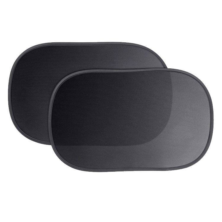 2 PCS Car Windshield Cover Black UV Visor Protector Car Side Windows Universal Sunshades
