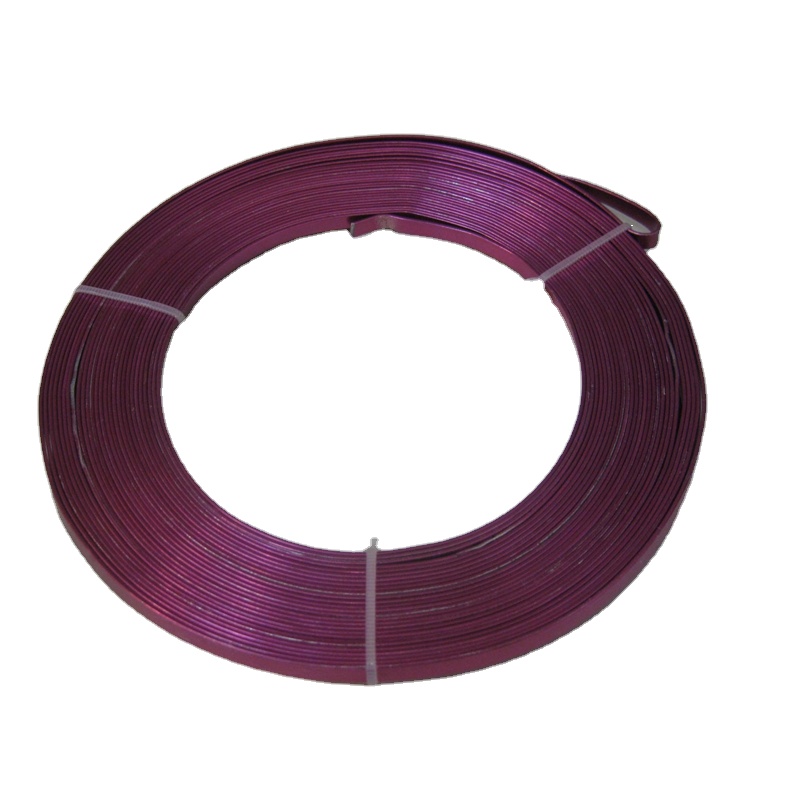 Craft Wire Aluminium Shaped Flat Wire For Aluminum Makes Flowers Decorations And Gift