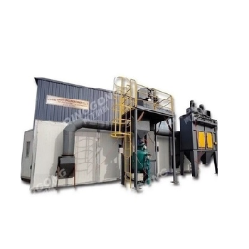 Yacht hull air blasting equipment / china qinggong sandblasting room ventilation