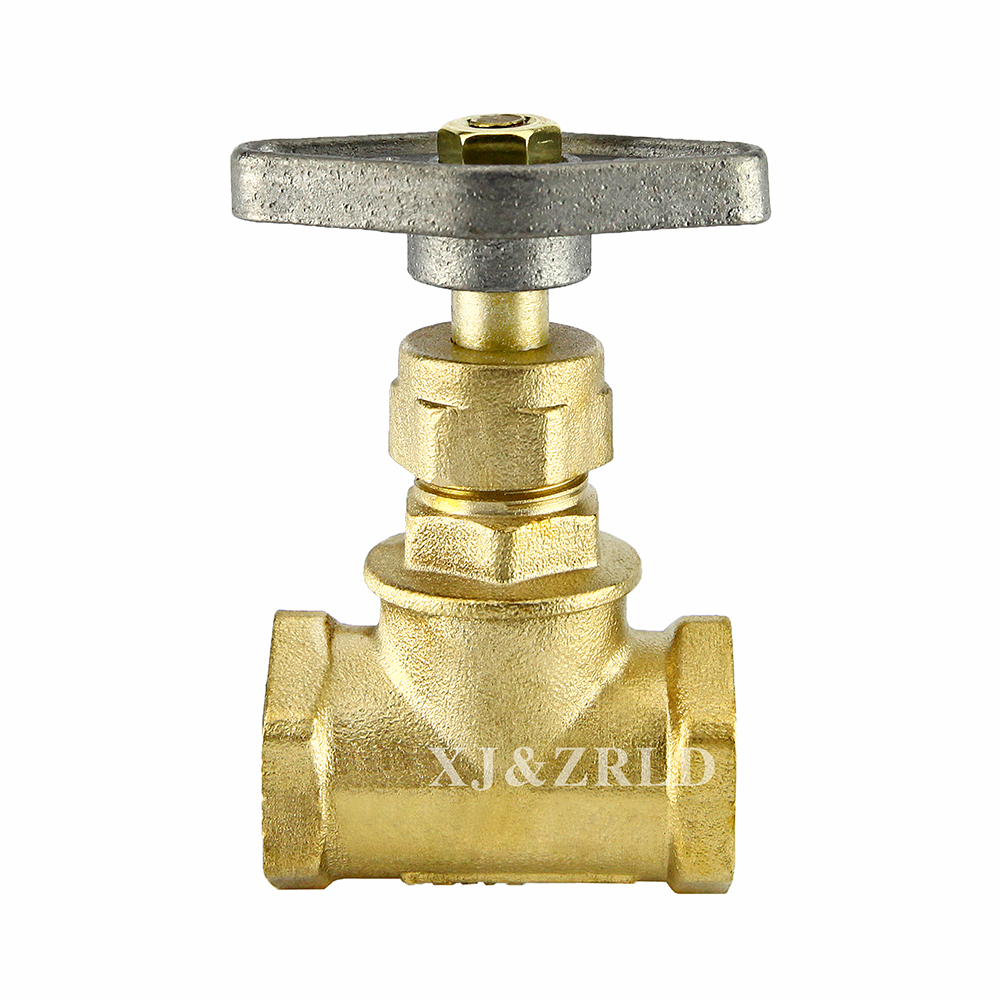 DN15-50 China Supplier Brass 1/2 - 2 Inch thickened internal threaded diamond-handled gate valves