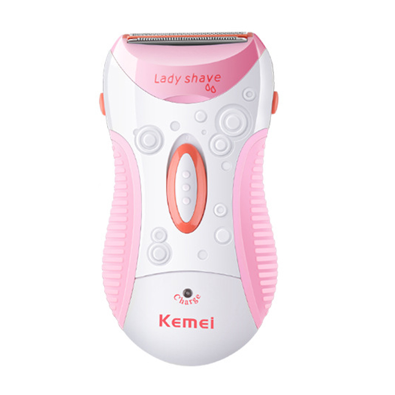 Wholesale KM-1187 Kemei Cordless Rechargeable Washable Epilator Mini Lady Shaver