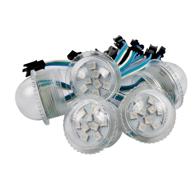 Point 12v 36mm 9leds ws2811 ucs1903 RGB Led Pixel Light Digital Point Light