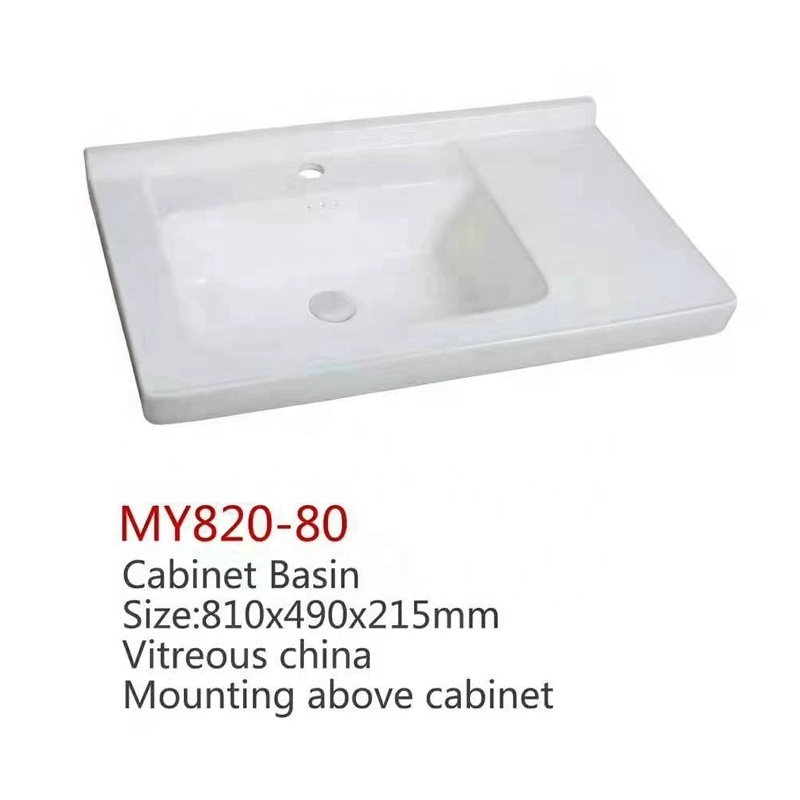 MEIYANI bathroom cabinet supply small size cabinet basin middle edge basin