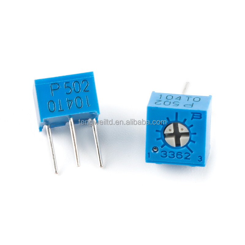 Потенциометры 3362P-1-502LF триммеры 5K ohms 10% 3362 реостанавты оригинальные