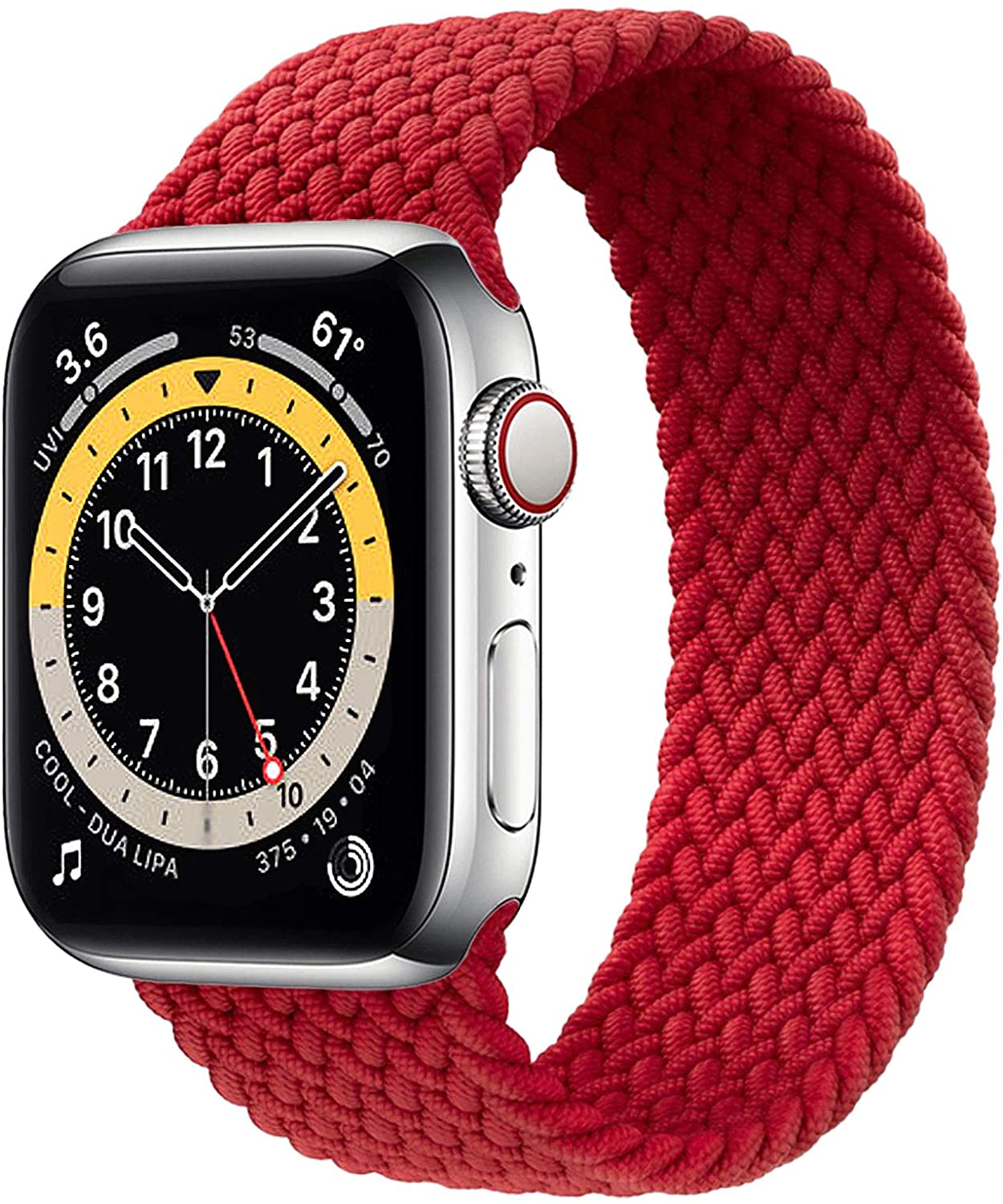 Плетеная лента Solo Loop совместима с Apple Watch SE Series 6 40 мм 44 мм совместима с Iwatch 5/4/2/1 38 мм 42 мм