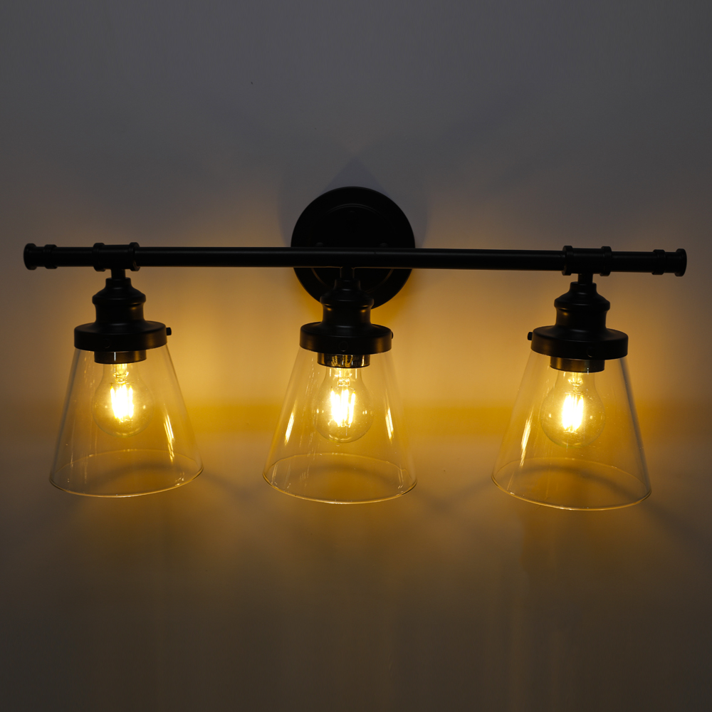 2021 Best Sale 3-Light Vanity Wall Lamp Bathroom Lighting Bathroom Vanity Lighting US