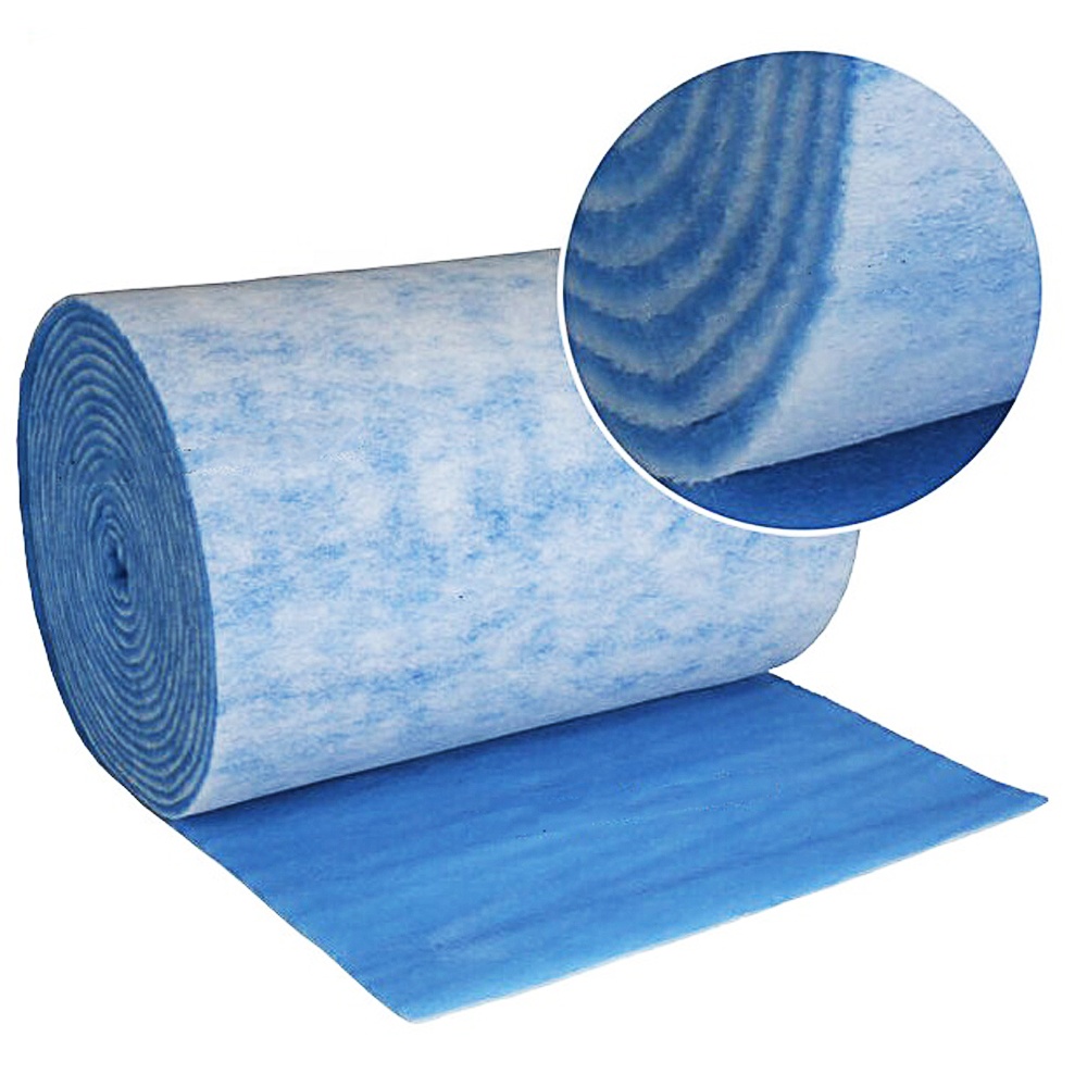 HEPA Fire retardant air conditioner dust nonwoven fabric pre filter raw material cloth roll for air filtration