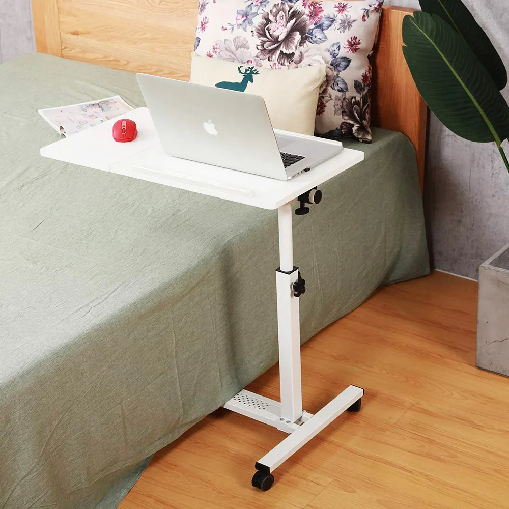 Фабричный изготовленный на заказ перевернутый стол для ноутбука Регулируемый прикроватный стол для столовой и работы