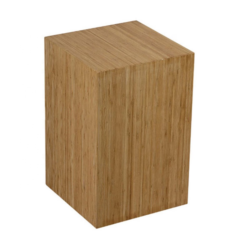 Экологически чистый элегантный бамбуковый табурет для ванной 11x11x17 дюймов