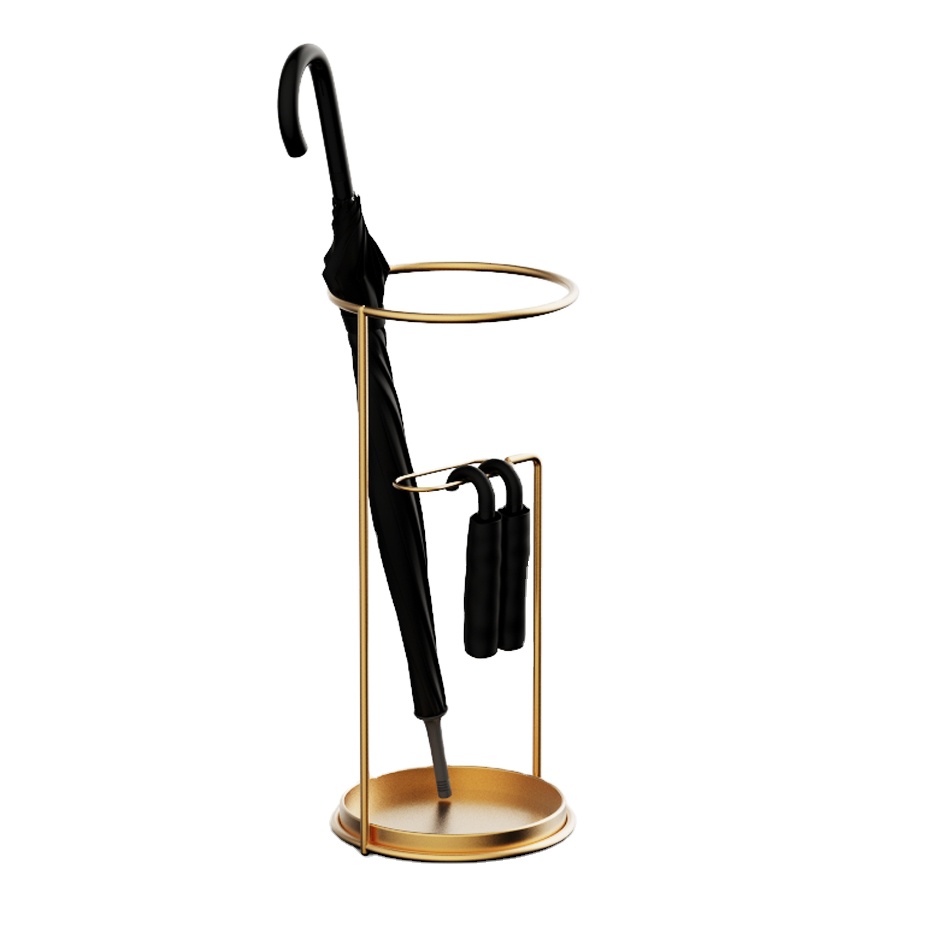 Amazon Hot Selling Wrought Iron Indoor Umbrella Stand Umbrella Holder Stand