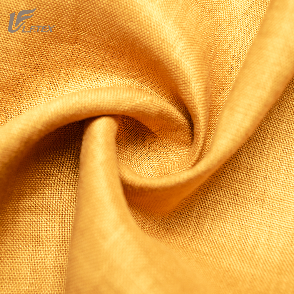Made in china superior quality cheap pure linen cloth medium weight 100% linen fabric for shirts