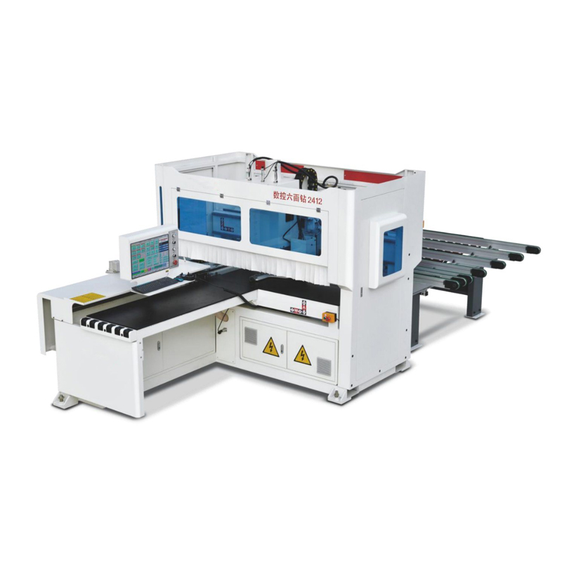 cnc boring machine woodworking six sides drill wood drilling machine