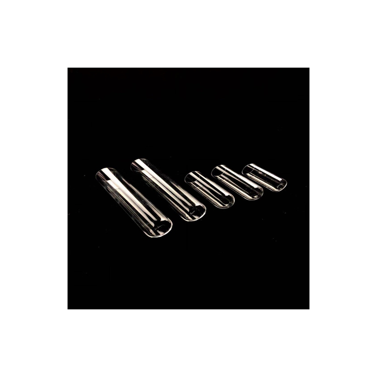Factory Direct Supply Seal Elliptical Tube Quartz Pour Tubulaire back sealing
