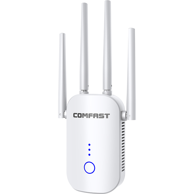 Comfast длинного диапазона Wi-Fi усилитель CF-WR758AC расширитель Wi-Fi 1200 Мбит/с Wi-Fi усилитель