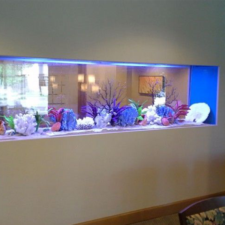 Aquariums acryliques transparents carres de table a haute transparence Rumble Betta Fish Tank