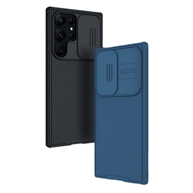 Nillkin для Samsung S23 Ultra S22 Plus Camshield Pro чехол из ТПУ бампер ПК скользящая крышка объектива защитный чехол для телефона для Galaxy S23