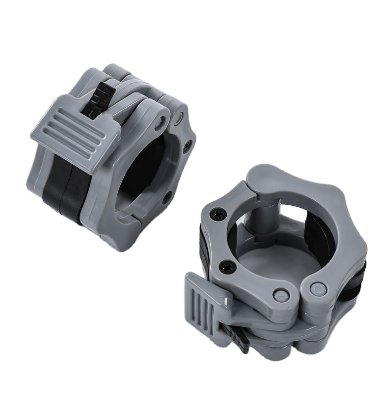 China Manufacturer Quick Release Barbell Collar Barbell Clamps For Workout Weightlifting Bodybuilding Use