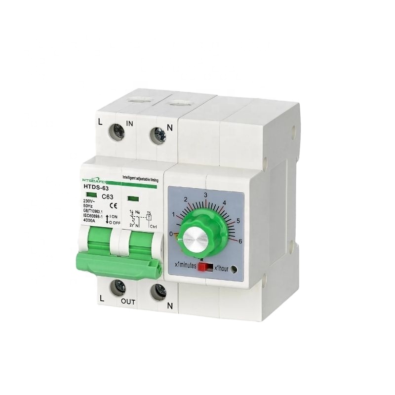 Hantu Electric 2P 4P 32A 63A time adjustable circuit breaker c curve or d curve both available for e-bike charge use