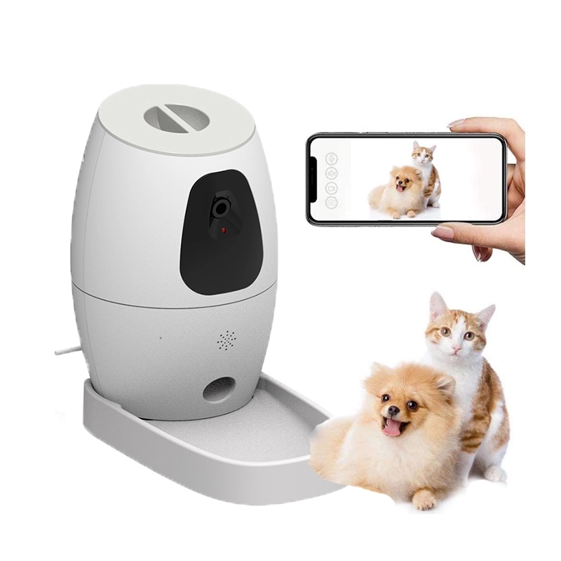 Amazon WiFi App Control Pets Feeder Camera Smart Automatic Pet Bowls & Feeders